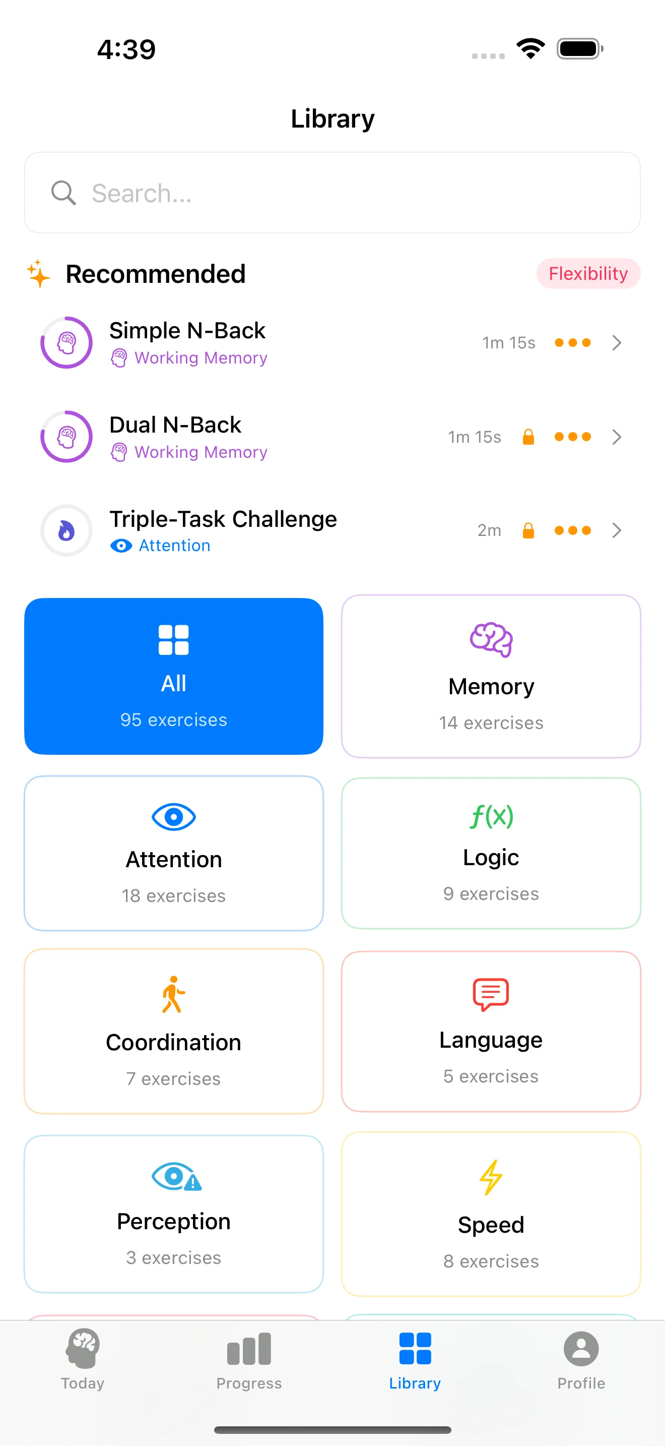 SynapseGym Exercise Library